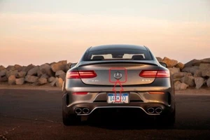 MERCEDEZ-BENZ CLASE E53 AMG GENUINO OE BRILLO NEGRO ESTRELLA TRASERA COUPÉ 17+ - Imagen 1 de 6