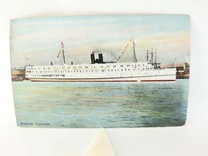 Postcard Maine Steamer Steamship Camden - Picture 1 of 2
