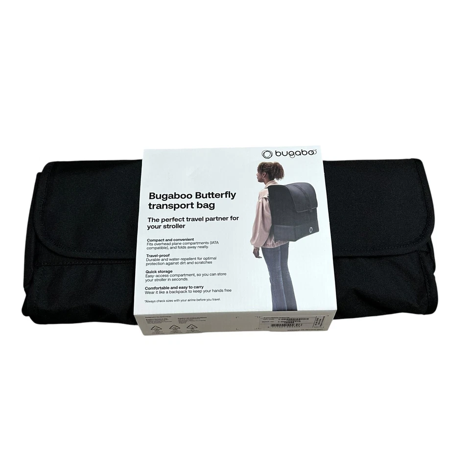 Bugaboo Butterfly Stroller Travel Bag - Black - Image 1 of 3