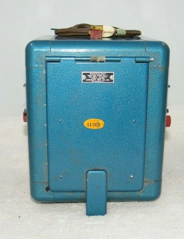 CAJA DE IMPRESIÓN FOTOCRATA AIREQUIPT VINTAGE, MODELO G1, BUEN ESTADO USADO Foto 1 de 4