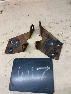 1981 1987 Dodge RAM W150 D150 W250 W350 FRONT BUMPER MOUNT BRACKETS BRACKET 1982 - Image 1 of 4