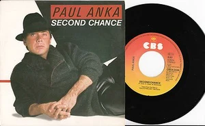 Paul Anka - Second Change/Gimme The Wold, 7" Single 1983 - Picture 1 of 1