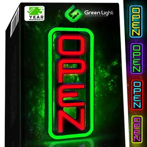 Led Open Sign for Business – Stand Out with 64 Super-Bright Color Combos to Matc - Picture 1 of 12