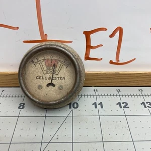 VINTAGE CELL BATTERY TESTER MODEL 6 & 12 VOLT, No Handle - Picture 1 of 8