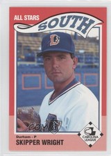 1990 Sportsprint Carolina League All Stars Skipper Wright #27