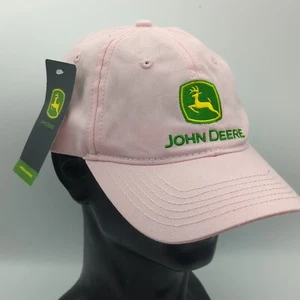 John Deere Pink Youth Snapback Hat Cap NWT - Picture 1 of 12