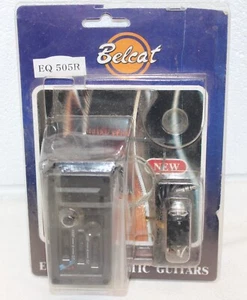 KIT EQUALIZZATORE E PICKUP 3 BANDE VINTAGE NOS BELCAT PER CHITARRA ACUSTICA EQ 505R - Foto 1 di 12
