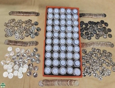 COMPLETE 1999 to 2008 PROOF CLAD QUARTER ROLL SET - 40 PIECES PER STATE - Image 1 of 4