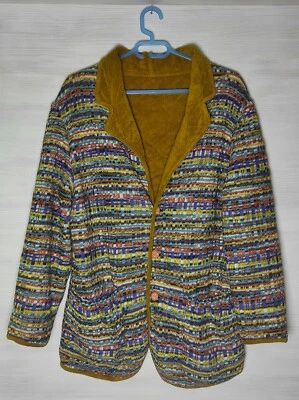 MISSONI VINTAGE ON TWO SIDES JACKET  WOOL SIZE S/M - Image 1 of 4