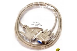 Cable de impresora serie Epson TM-T88 y Bixolon DB9F-DM25M negro 6 pies - nuevo - Imagen 1 de 3