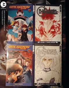4x Tokyo Pop Mangas/Graphic Novels-Bände 1 & 2 von DNAngel und Gatekeepers - Bild 1 von 3