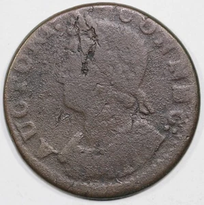 1786 M.5.4-g Connecticut Colonial Copper Coin - Picture 1 of 2