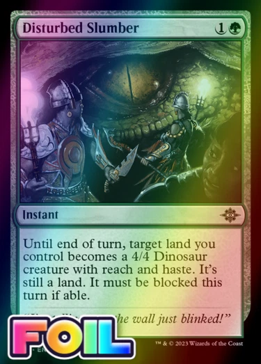 x1 Disturbed Slumber LCI MTG 182 FOIL COMMON M/NM 1x - Image 1 of 1