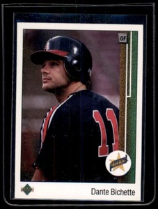 1989 Upper Deck #24 Dante Bichette RC - Picture 1 of 2