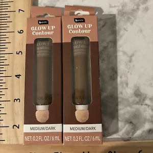 b.Pure Glow Up Contour Medium Dark Charlotte Viral Dupe Hyaluronic Vit E trucco - Foto 1 di 3