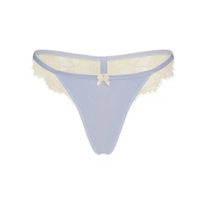 NUEVO CON ETIQUETAS SKIMS Para mujeres Periwinkle Multi Terciopelo Encaje Bikini Ropa Interior Bragas Talla XL - Imagen 1 de 7