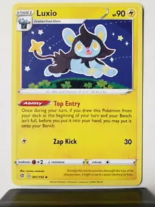 Luxio 061/192 NM - B1G1F - Rebel Clash Pokemon Card $2 Combined Shipping - Picture 1 of 2