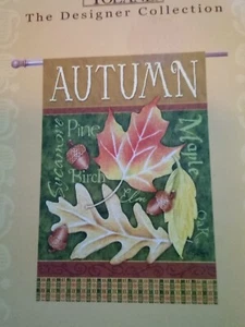 Autumn House Flag Toland Designs Collections 28 x 40 - Picture 1 of 5