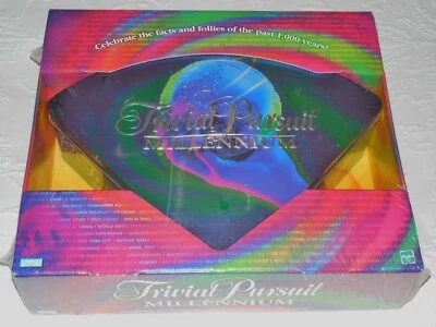 1998 TRIVIAL PURSUIT Millennium Parker Brothers Game - Factory Sealed - NEW - Image 1 of 4