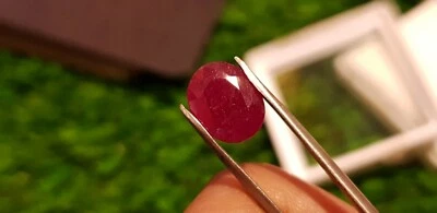 Mozambique Ruby 2.85 ct Blood Red 100% Natural ruby UNHEATED - Image 1 of 4