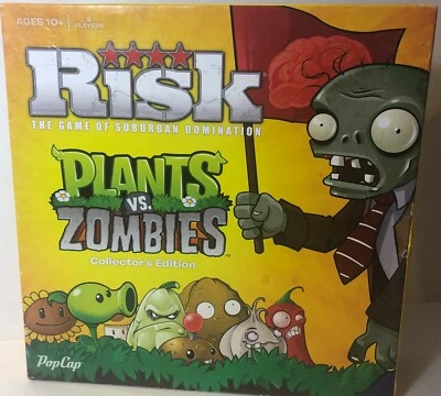 Plants vs Zombies Risk Game Popcap 2013 Collectors Edition READ DESCRIPTION - Image 1 of 4