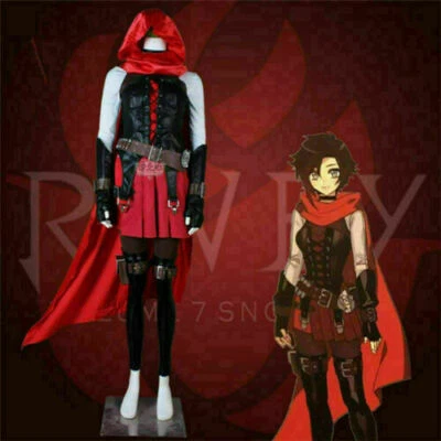 Anime Cosplay La Séptima Temporada RWBY Temporada 7 Rubí Rosa Disfraz y Foto 1 de 4