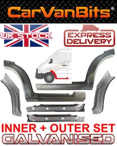FOR SPRINTER VW LT 95-06 FRONT DOOR IN+OUT SILL WHEEL ARCH REPAIR PANEL SET - Picture 1 of 12