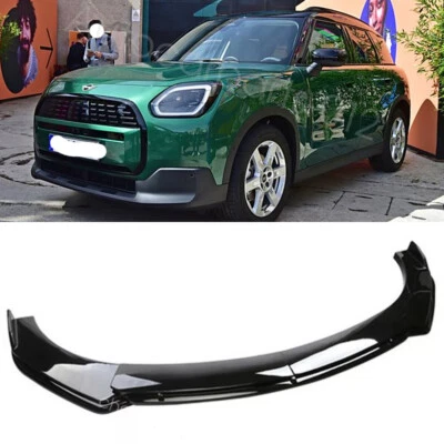 For MINI Cooper Countryman 2011-2023 Gloss Front Bumper Lip Splitter Spoiler Kit Foto 1 de 4