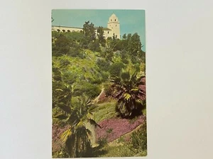 Vintage Post Card Chrome UNPOSTED Junipero Serra Museum San Diego California - Picture 1 of 2