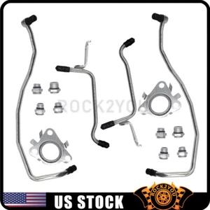 Turbo Coolant Line Kit Driver Side&Passenger Side for Ford F150 Transit 150 250 - Picture 1 of 12