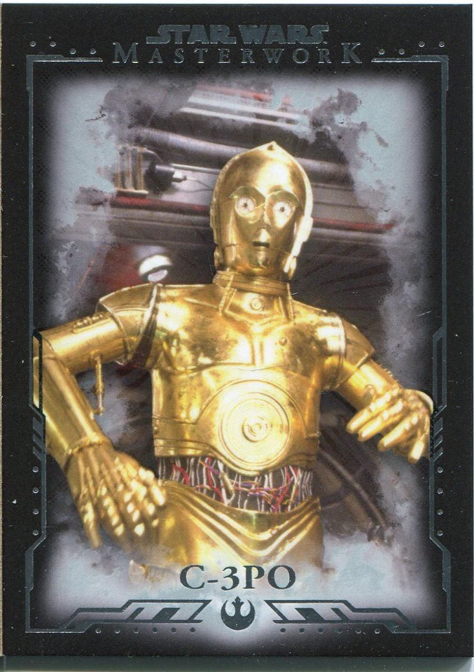 Star Wars Masterwork 2015 Premium Base Card #10 C-3PO - Image 1 of 1