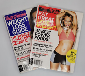 Set of 2 Women's Health Books - Eat Great, Lose Weight & Weight Loss Guide