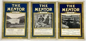 Mentor Magazine, Lot 3 Issues 1921 - 1922 Indian Rugs, Maxfield Parrish Print. - Picture 1 of 8