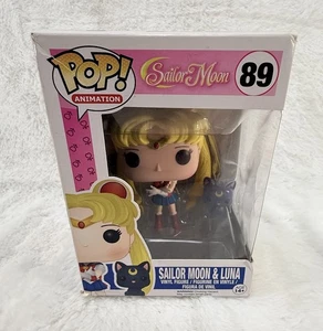 Funko Sailor Moon & Luna Glitter #89 Vinyl Figure Anime-Funko POP! Open Box - Picture 1 of 10