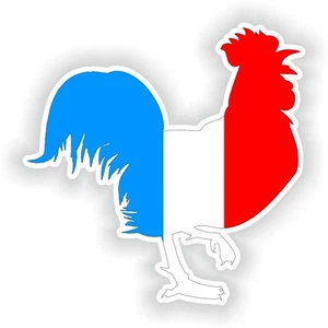 France COQ Rooster Coat of Arms Sticker / Vinyl Waterproof Decals Graphics - Picture 1 of 1