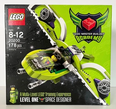 New Sealed LEGO Master Builder Academy Level One Space Designer Kit 20200 - Image 1 of 2
