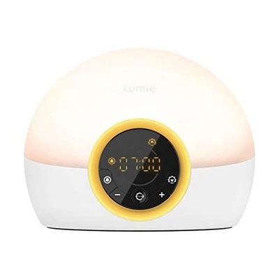 Lumie Bodyclock Rise 100 - Wake-Up Light Alarm Clock with Sunrise and Sunset, - Image 1 of 4