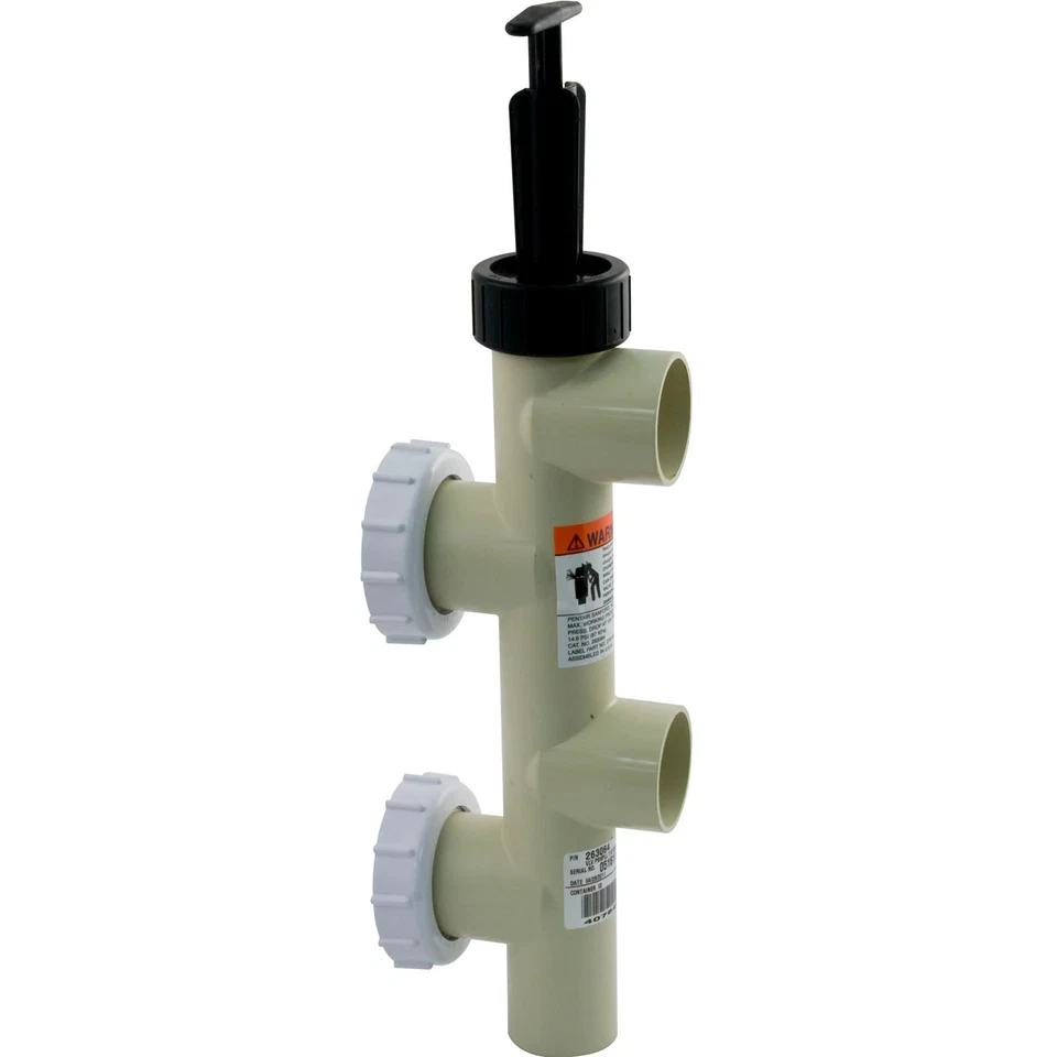 Push Pull Valve, Pentair PacFab, 2" Slip, PVC - Image 1 of 1