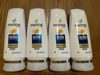 4 BOTTLES PANTENE PRO-V REPAIR & PROTECT CONDITIONER 10.5OZ EACH NEW CASE PACK - Image 1 of 3