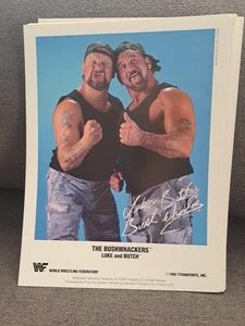 1992 WWF The Bushwhackers Luke and Butch Original Promo Photo Steve Taylor - Picture 1 of 5