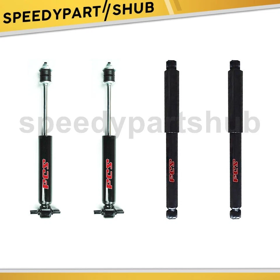 4PCS FCS Front Struts Rear Shock Absorber For Toyota Mark II 2.6L 1974-1976 - Image 1 of 4