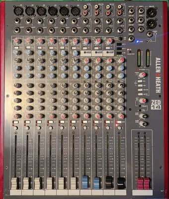 Allen and Heath ZED14 14-Channel Mixer Pre-Owned- See Description  - Image 1 of 4