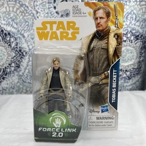 Star Wars Force Link 2.0 Tobias Beckett 3,75" Actionfigur 2018 Hasbro Neu - Bild 1 von 14