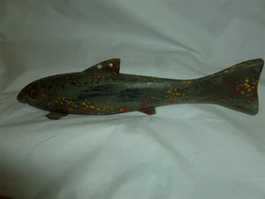 Vintage 8-1/2 Inch Otis Lael Ice Spearing Decoy Lot M-803 - Picture 1 of 11