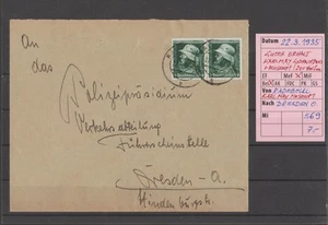 ✔️ GERMANY 3. Reich WWII COVER - Imagen 1 de 1