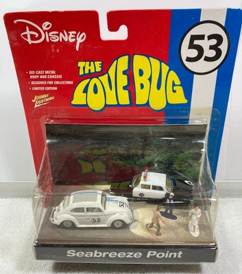 Диорама Johnny Lightning HERBIE THE LOVE BUG Disney VW Volkswagen Beetle - Изображение 1 из 4