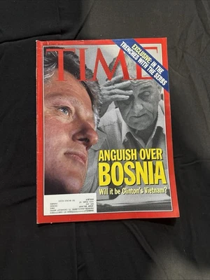1993 Time Magazine May 17 Anguish Over Bosnia Newsstand High Grade - Image 1 of 2