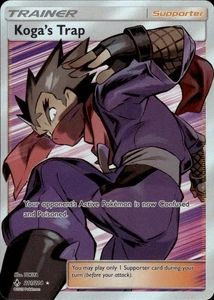 Koga's Trap (Full Art) Ultra Rare SM - Unbroken Bonds 211/214 NM - Picture 1 of 2