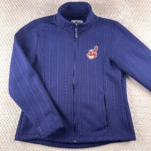 Giacca donna G-III MLB Cleveland Indians Guardians crossover full zip grande - Foto 1 di 16