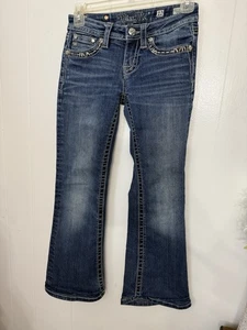 Miss Me 12 Girls Boot Cut Denim Jeans - Picture 1 of 5